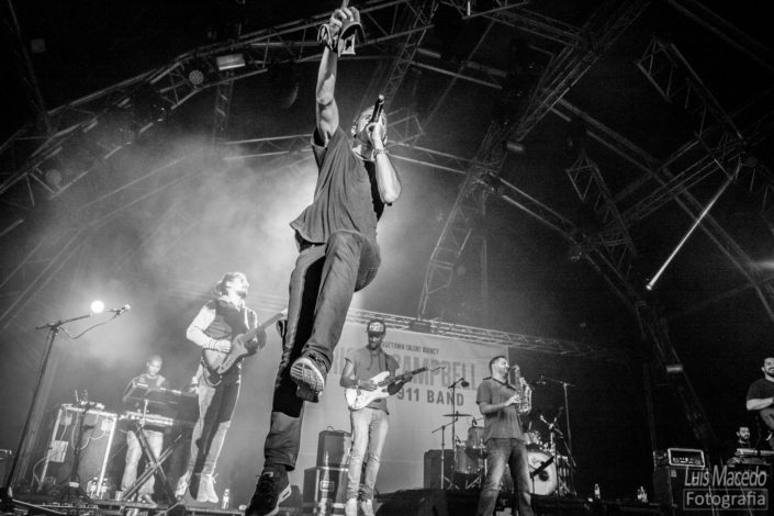 Richie Campbell Reportagem concerto festival sol caparica musica reggae