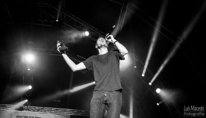 Richie Campbell Reportagem concerto festival sol caparica musica reggae