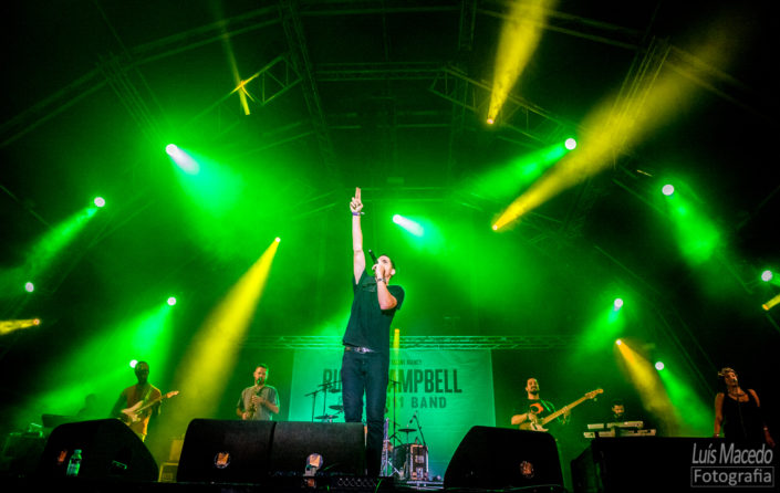Richie Campbell Reportagem concerto festival sol caparica musica reggae