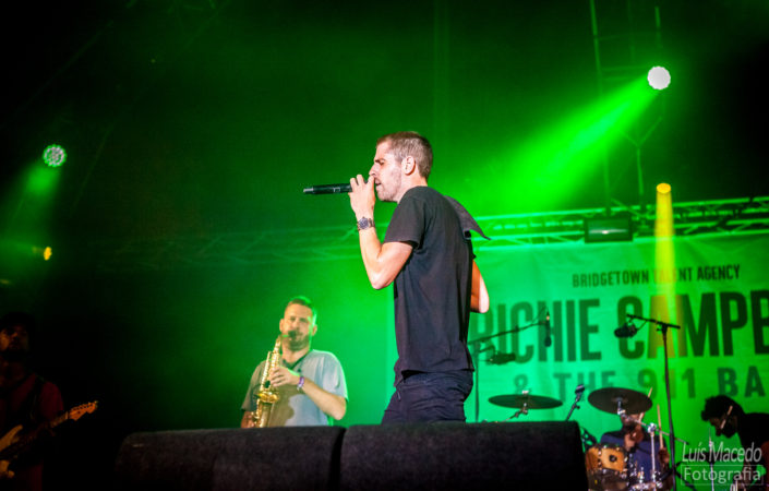 Richie Campbell Reportagem concerto festival sol caparica musica reggae