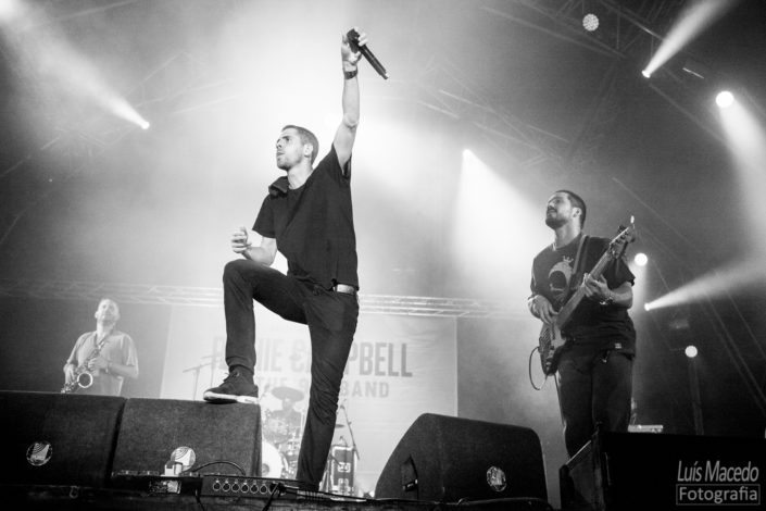 Richie Campbell Reportagem concerto festival sol caparica musica reggae