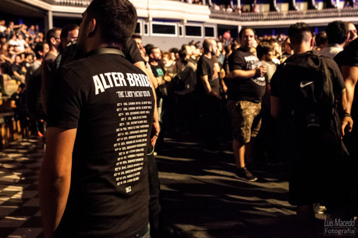 alter bridge reportagem concerto last hero tour lisboa fotografia