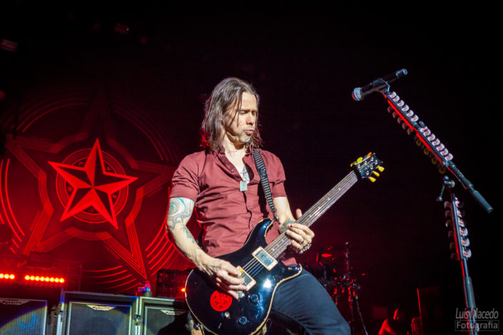 alter bridge reportagem concerto last hero tour lisboa fotografia