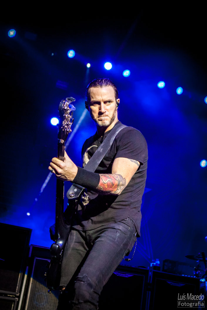 alter bridge reportagem concerto last hero tour lisboa fotografia