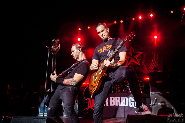 alter bridge reportagem concerto last hero tour lisboa fotografia