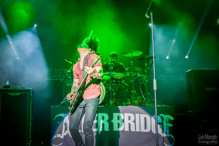 alter bridge reportagem concerto last hero tour lisboa fotografia