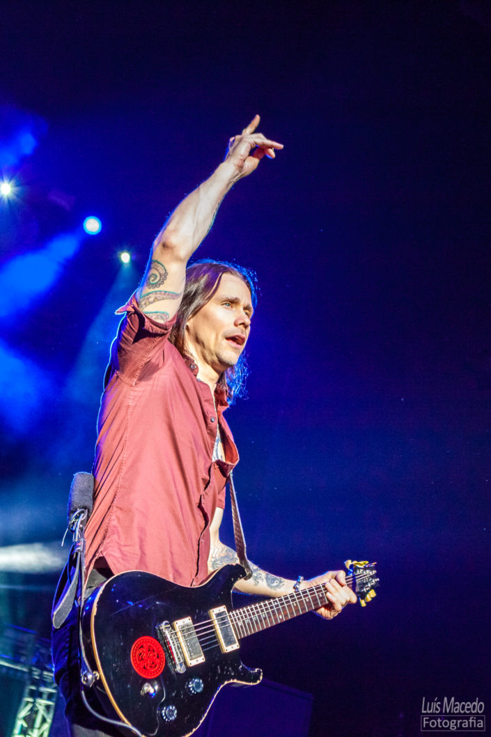 alter bridge reportagem concerto last hero tour lisboa fotografia