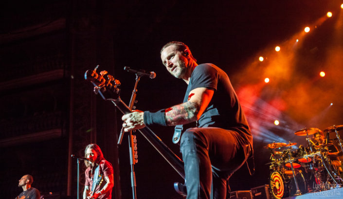 alter bridge reportagem concerto last hero tour lisboa fotografia