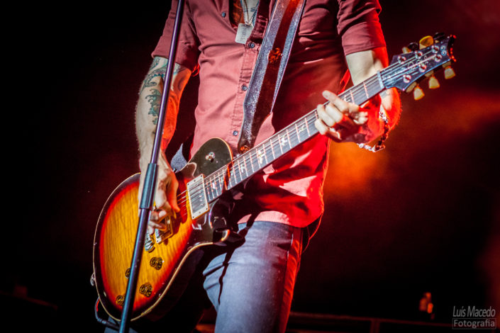 alter bridge reportagem concerto last hero tour lisboa fotografia