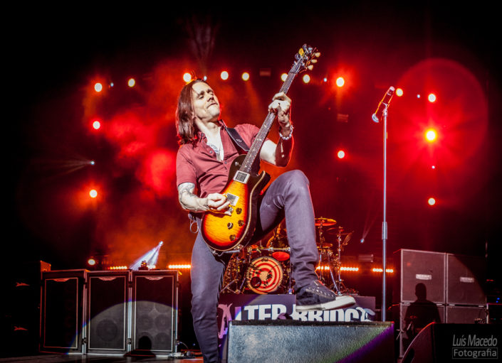 alter bridge reportagem concerto last hero tour lisboa fotografia
