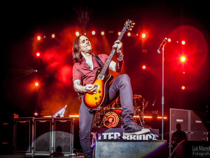 alter bridge reportagem concerto last hero tour lisboa fotografia