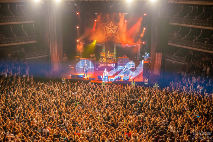 alter bridge reportagem concerto last hero tour lisboa fotografia