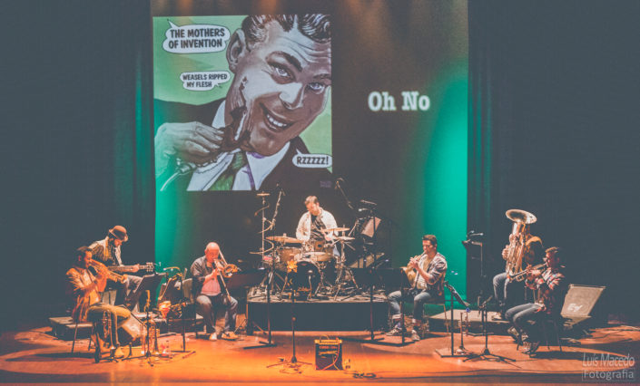 tribute frank zappa brass factory concerto disco fotografia musica tributo