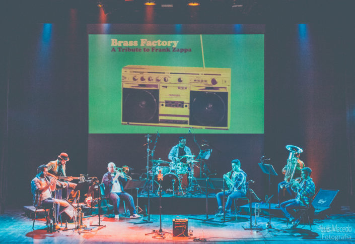 tribute frank zappa brass factory concerto disco fotografia musica tributo